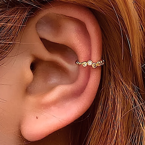 ⚫️𝟲𝟱%𝗢𝗙𝗙|𝗯𝘂𝗻𝗱𝗹𝗲𝘀𝟯+⚫️ ⚜️[𝟯/$𝟭𝟴]⚜️Rhinestone Wrap Earring NEW - Picture 5 of 11